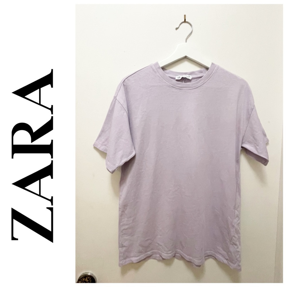 Zara lilac t-shirt size 11-12